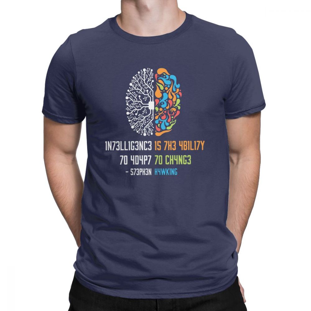 100% Cotton T-Shirt | Intelligence Is The Ability To Adapt To Change