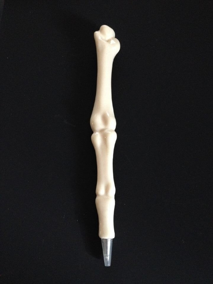 Funny Lifelike Bone Shape Ballpoint Pen