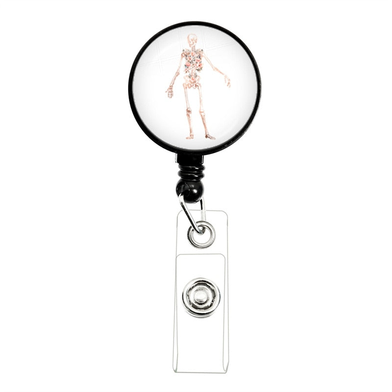 Retractable Medical Badge Reel | ID Card Holder