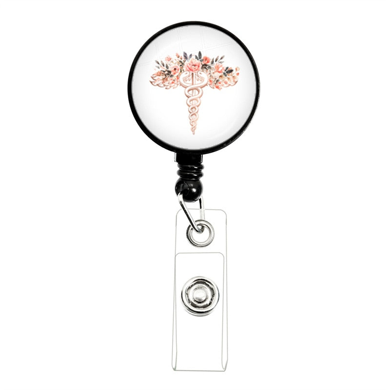 Retractable Medical Badge Reel | ID Card Holder