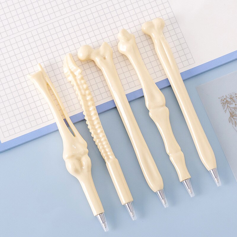 Funny Lifelike Bone Shape Ballpoint Pen