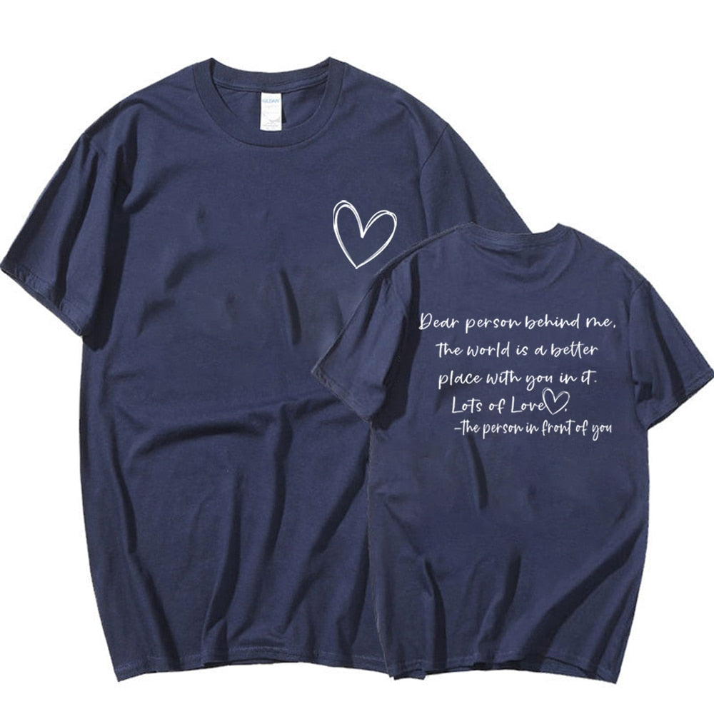 Mental Health T-shirt | The world is a better place with you in it