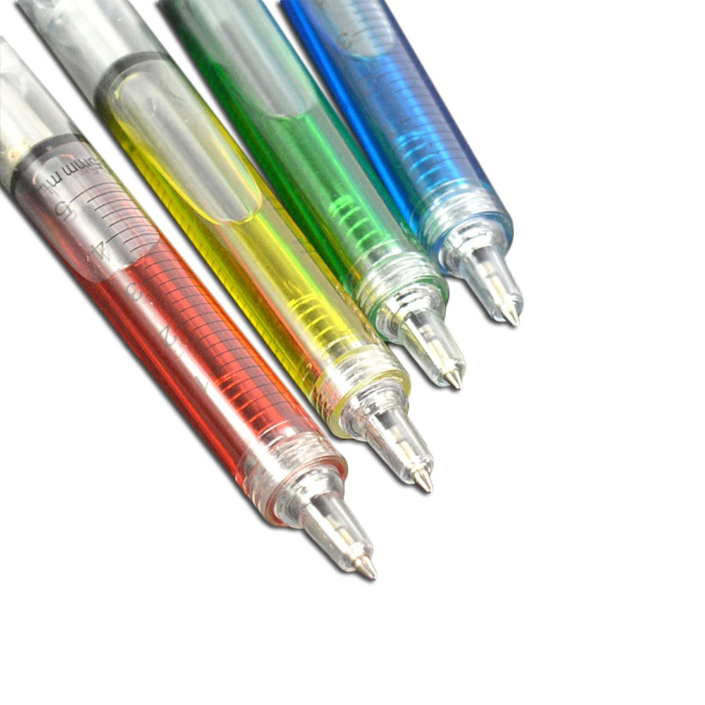 4-Piece Syringe Ballpoint Pen | Black Ink