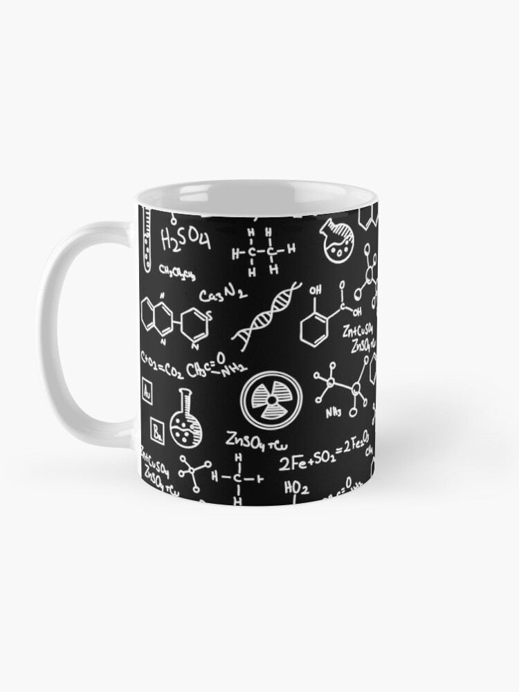 Cute Coffee Mug | Science Chemistry Pattern