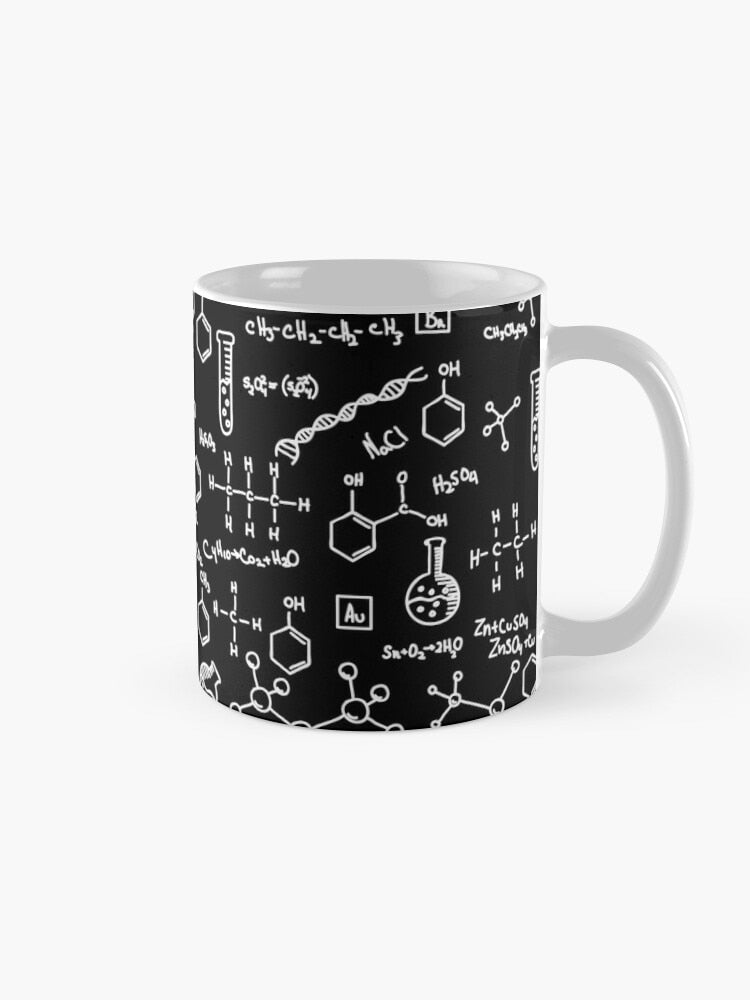 Cute Coffee Mug | Science Chemistry Pattern