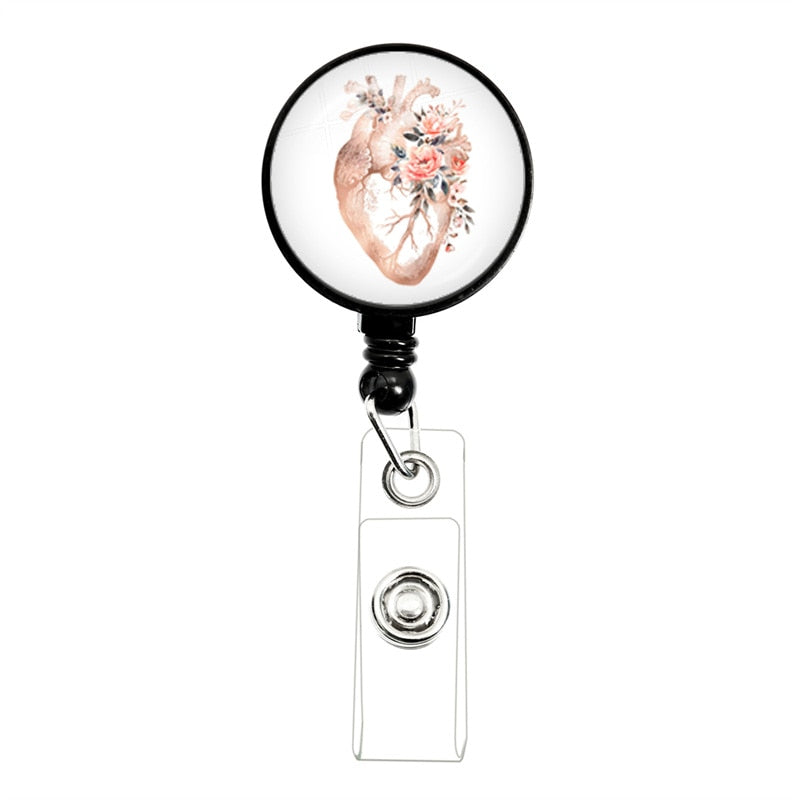 Retractable Medical Badge Reel | ID Card Holder