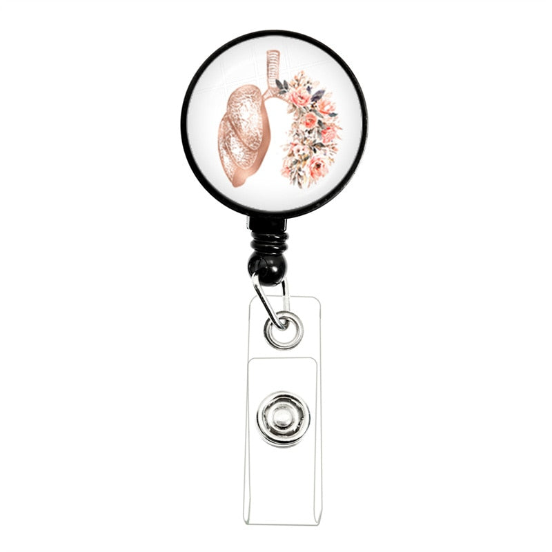 Retractable Medical Badge Reel | ID Card Holder