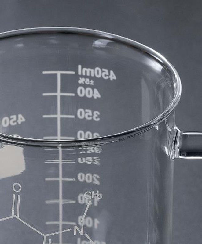 Chemistry Flask Mug with Handle | Caffeine