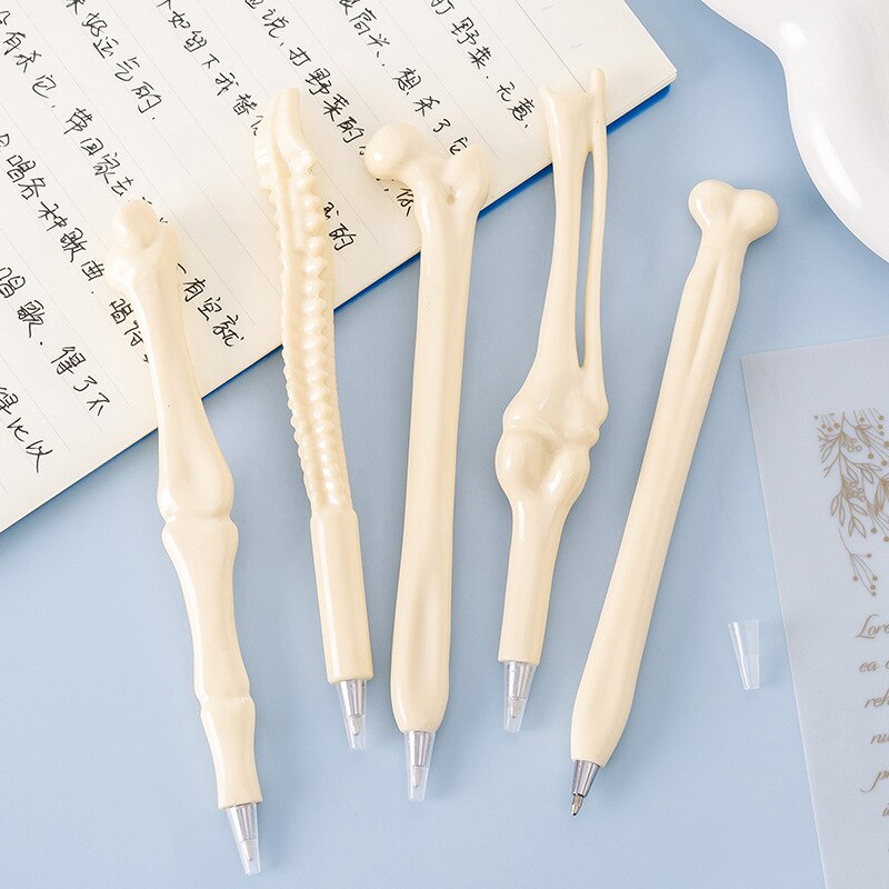 Funny Lifelike Bone Shape Ballpoint Pen