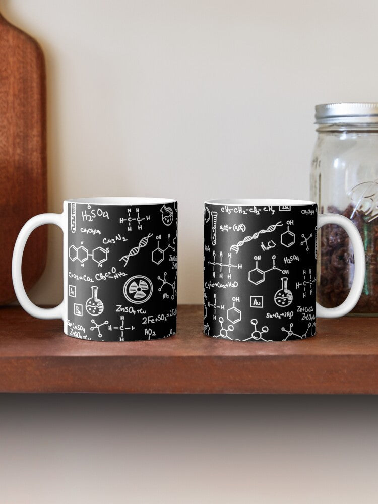 Cute Coffee Mug | Science Chemistry Pattern