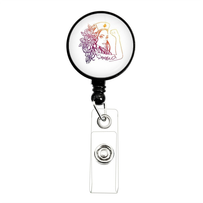 Retractable Medical Badge Reel | ID Card Holder