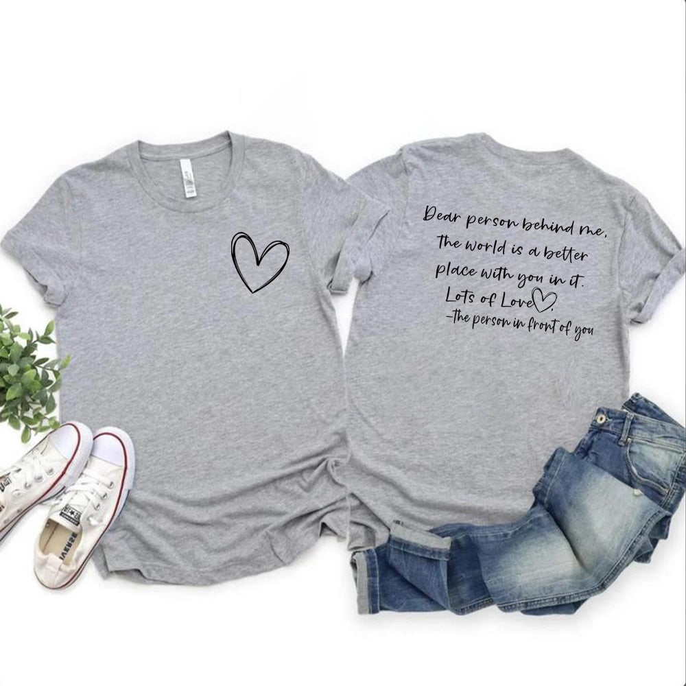 Mental Health T-shirt | The world is a better place with you in it