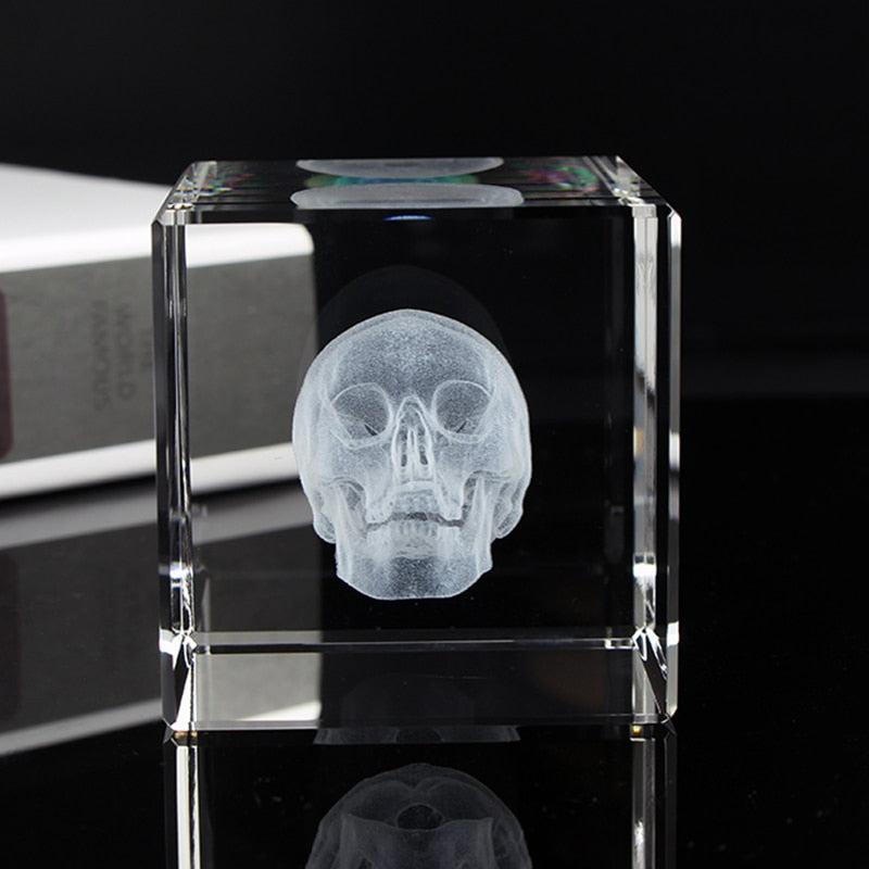 Crystal 3D Laser Engraving Human Organ Anatomy Model