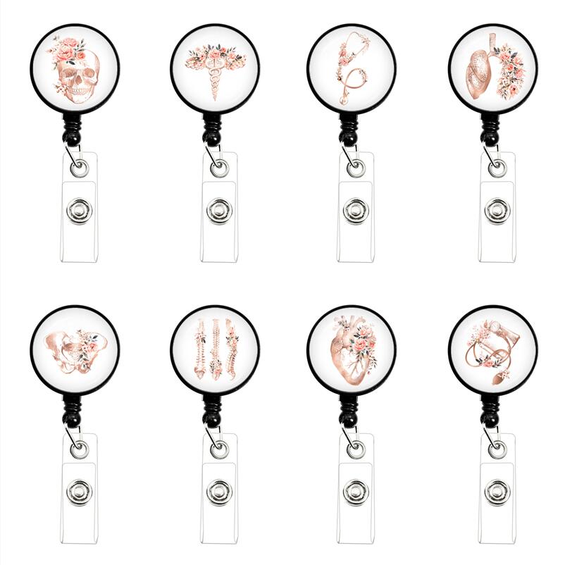 Retractable Medical Badge Reel | ID Card Holder